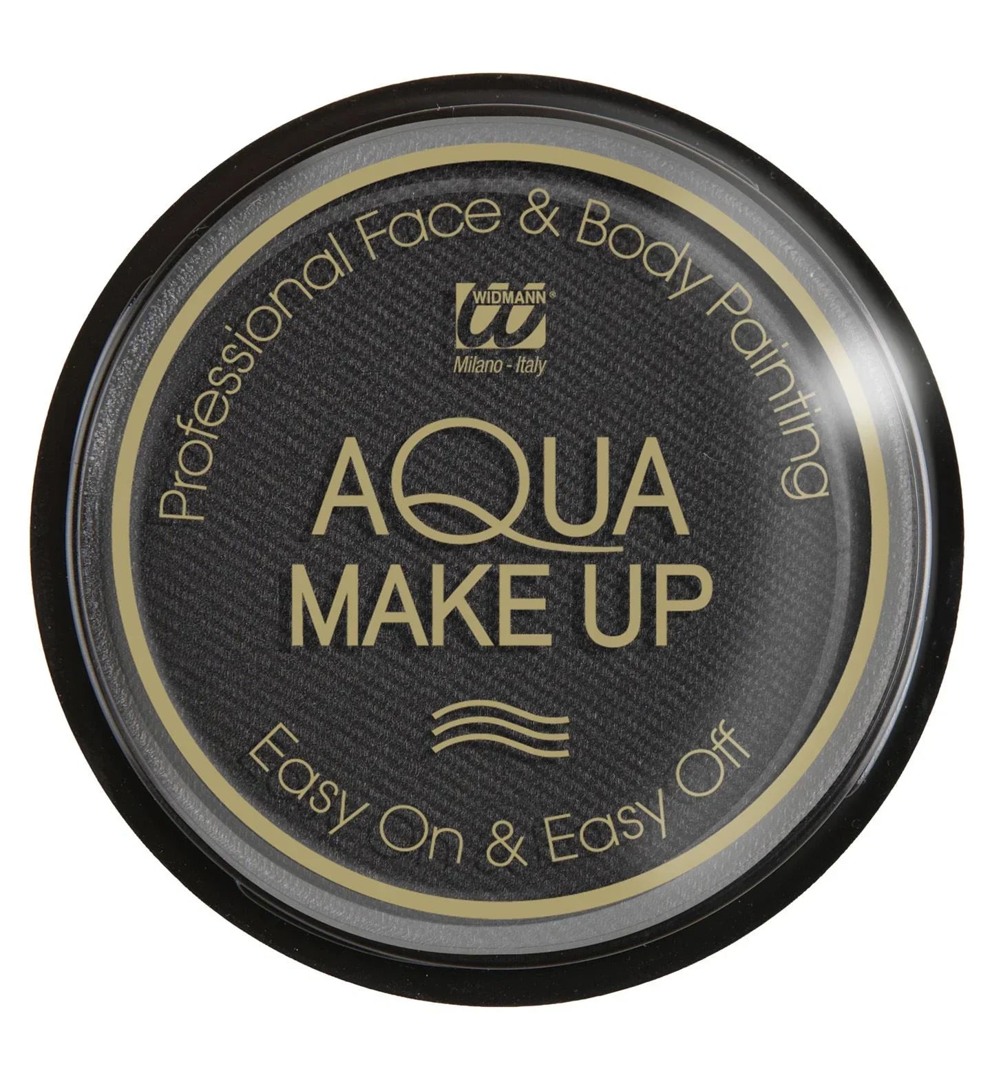Maquillaje al Agua Negro Profesional 30g Maquillajes y Pinturas Widmann